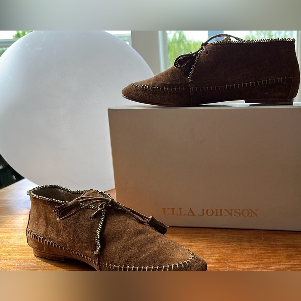 Ulla Johnson Brown Suede Women’s Shoes